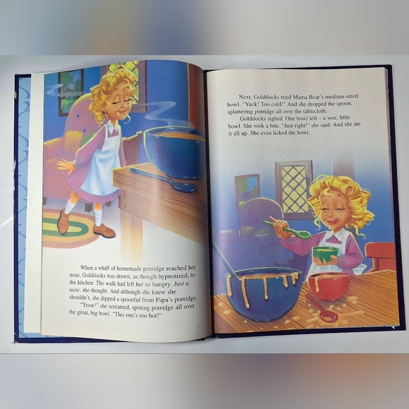 The Three Bears by Dandi 1995 Landoll Inc Illustrated by Jim Talbot Hardcover - Picture 4 of 4